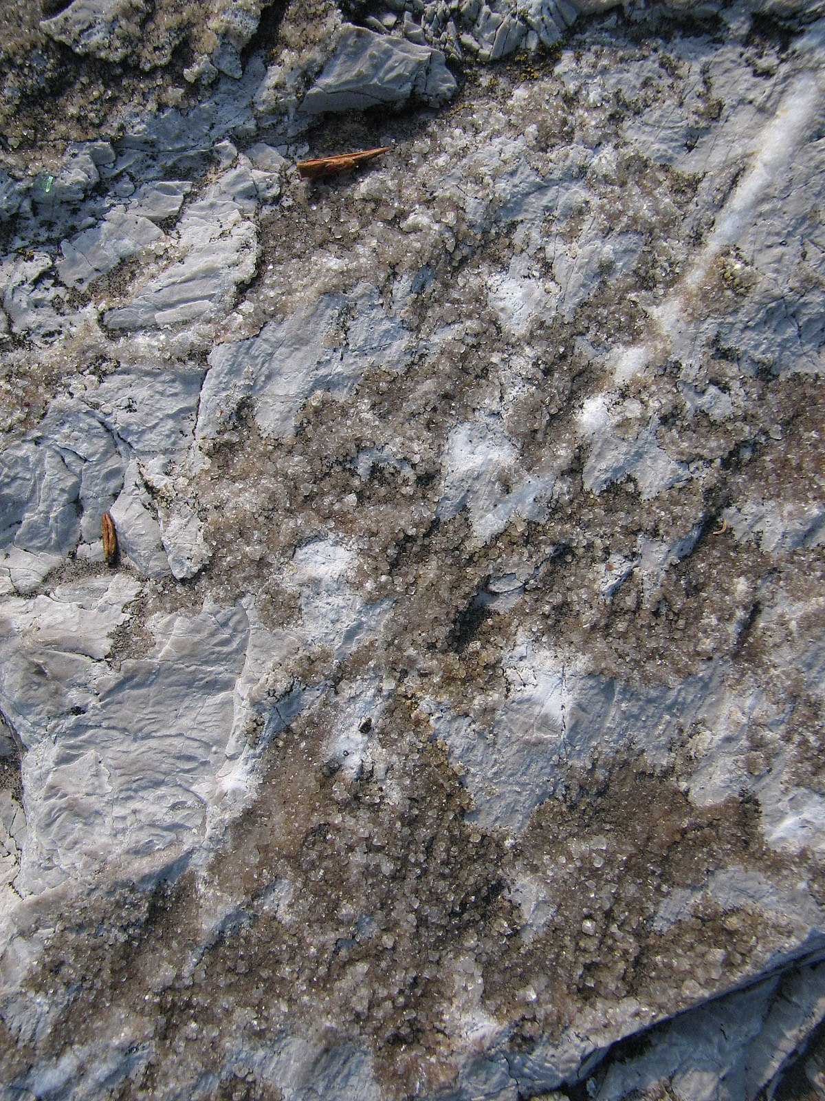 Grey White Stone with small Crystals for Vertical Standard resolution